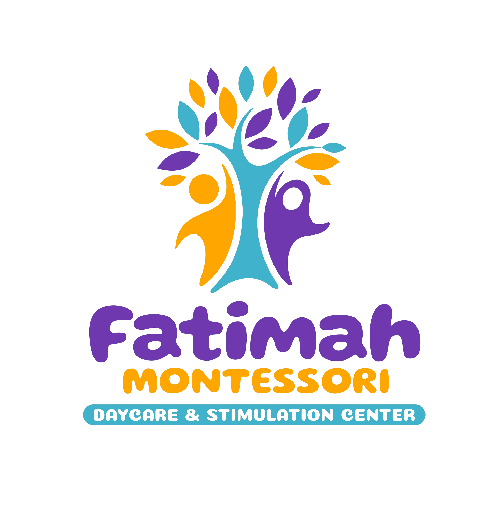 logo fatimah montessori daycare blitar